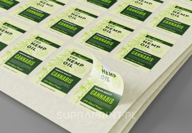 short runs labels printed on sheets